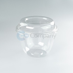 일회용 투명 빙수용기 중 (DS-302)투명 반박스300개세트