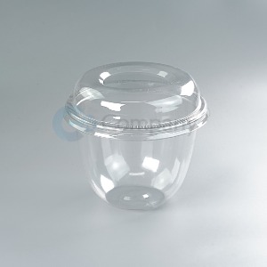 일회용 투명 빙수용기 소 DS-301 투명 반박스300개세트
